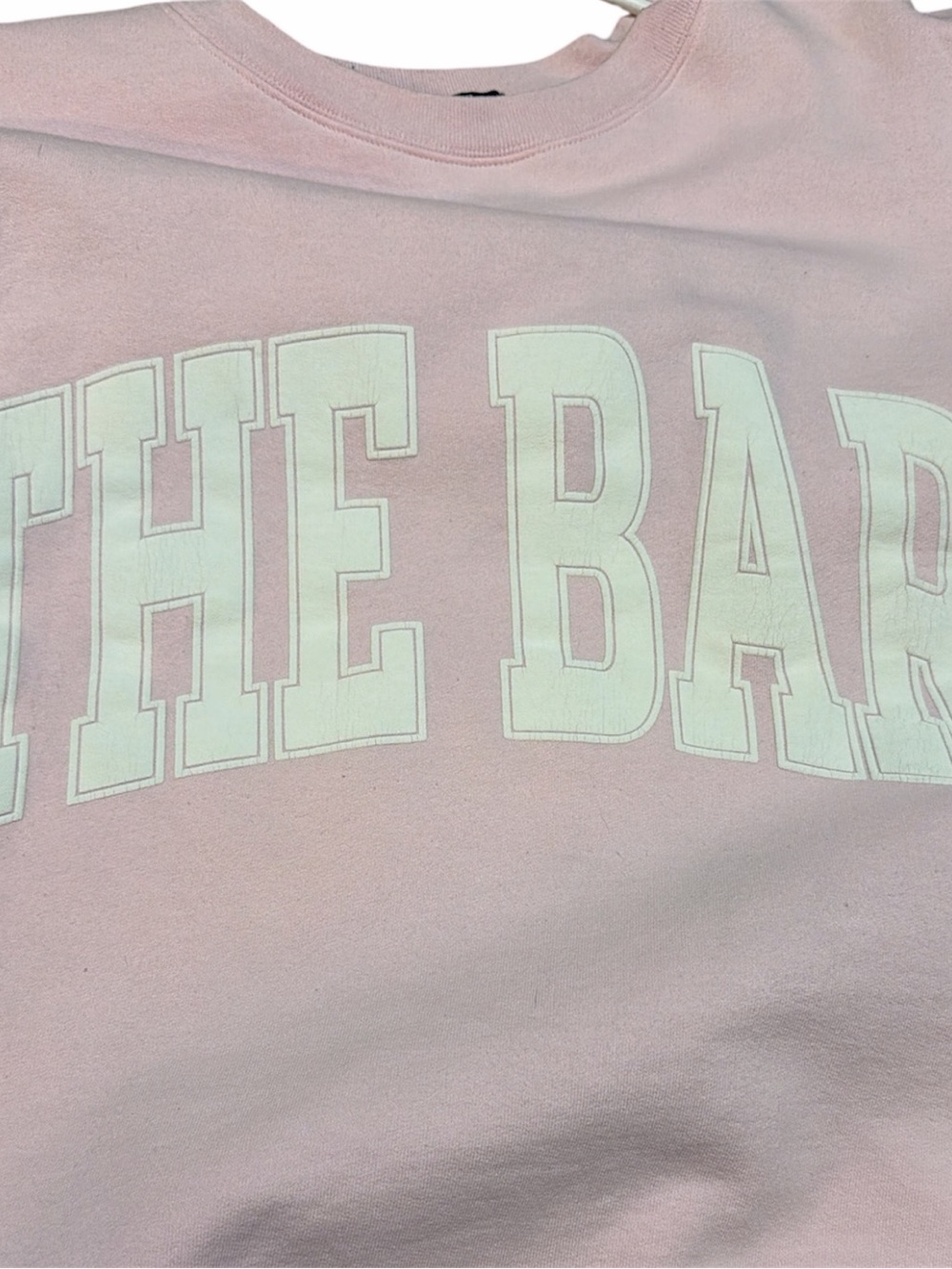 THE BAR Pink Crewneck Sweater - Picture 7 of 8